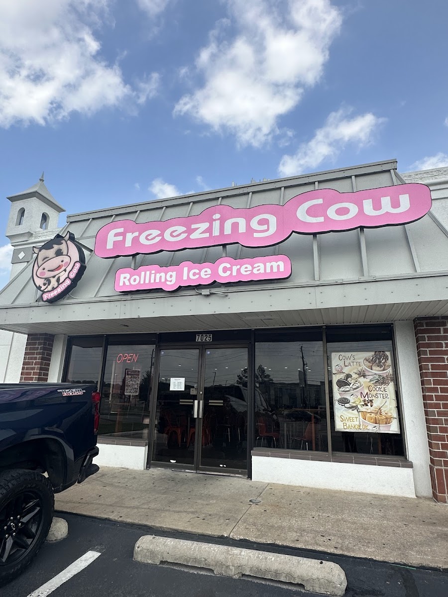 Freezing Cow